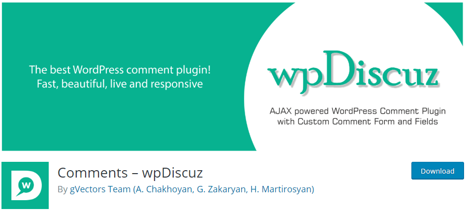 comments wpDiscuz