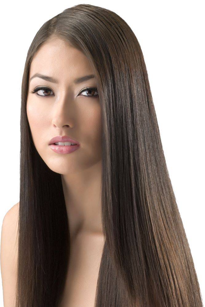 medium to dark brown hair