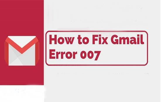 Gmail server error 007