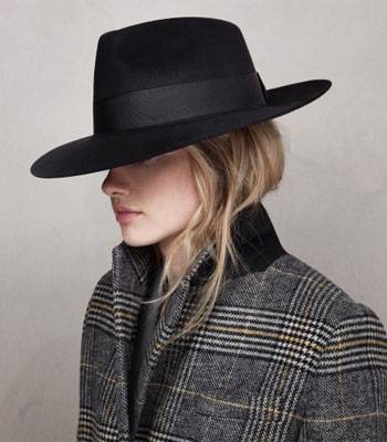 Fedora hat for women