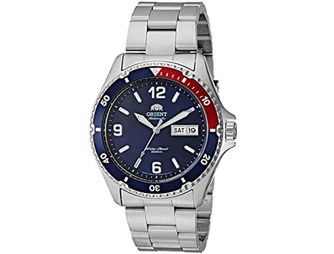 Orient Men Automatic Stainless Steel Diving Watch 